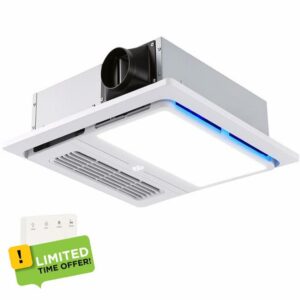 Orsong Bathroom Exhaust Fan with Heater and Light 1800W