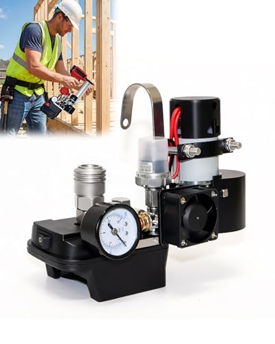 Tank-Free Mini Air Compressor Fit for Miwoqi 18V Batteries (Battery&Nail Gun Not Included)