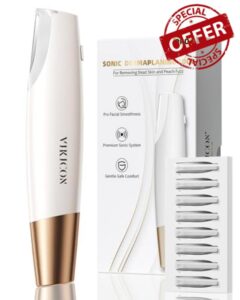 Professional Sonic Dermaplane Razor for Women Face