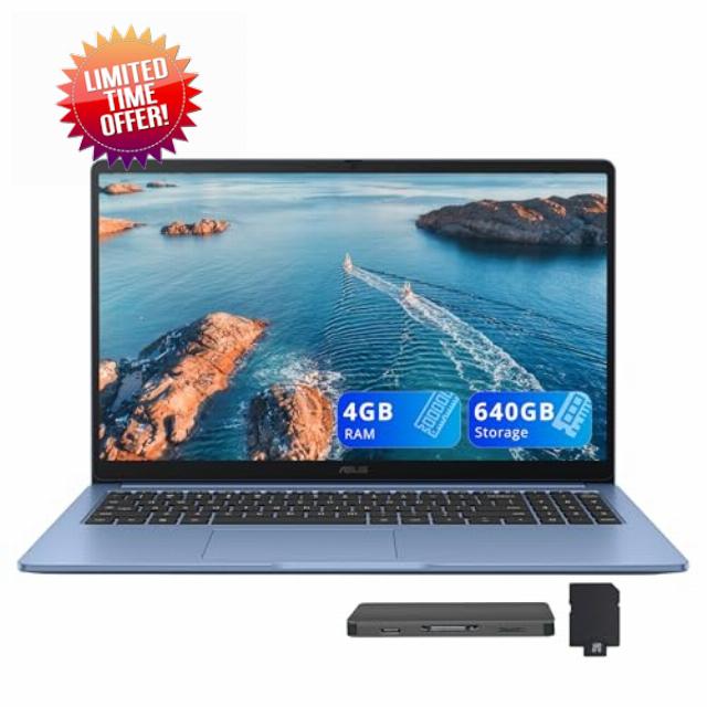 ASUS Chromebook CX15 15.6" FHD IPS Laptop