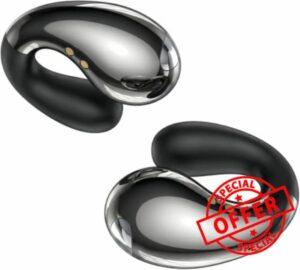 Boytond Ultra Open Ear Earbuds - Comfortable Clip-On Bone Conduction Earbuds
