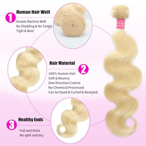 100% Real 14A Brazilian Virgin Raw Easy to Dye No Synthetic Blend No Tangle No Shedding 3X-Lifespa