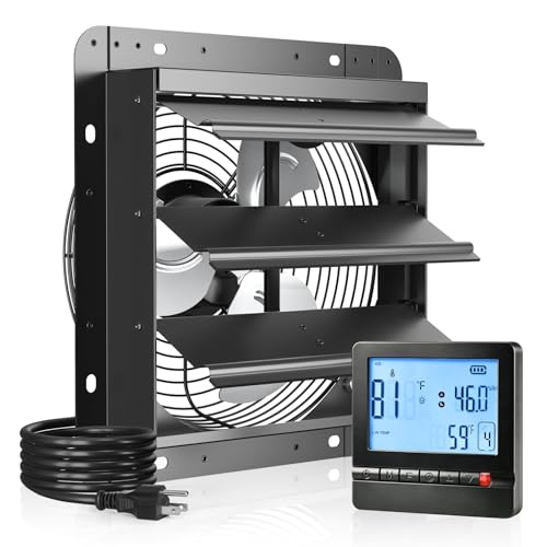 1068 CFM Attic Fan with 8-Speed Auto Adjust