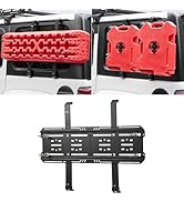 JOYTUTUS 120&deg;Ergonomic Foot Pegs for Wrangler JK/JKU/JL/JLU (2007-2025) & Gladiator JT (2020-2025...