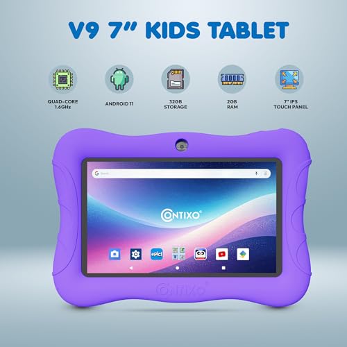 Android Tablet w/Exclusive 14+ Learning Games & Educational Apps
