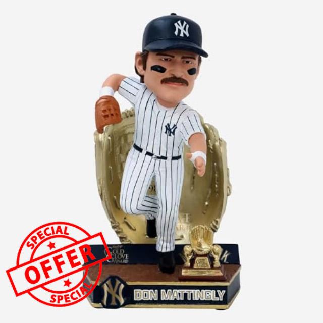 Don Mattingly New York Yankees 1985 Gold Glove Bobblehead MLB