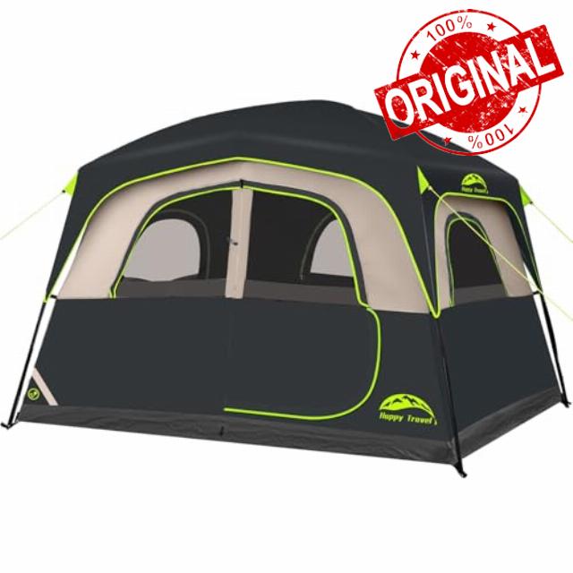 Happy Travel Tent 6 Person Blackout Camping Tent