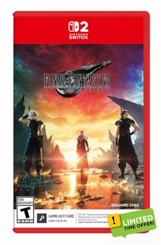 FINAL FANTASY VII REBIRTH – Nintendo Switch 2 (Day One Edition Includes Exclusive Magic: The Gathering—FINAL FANTASY Promo Card)