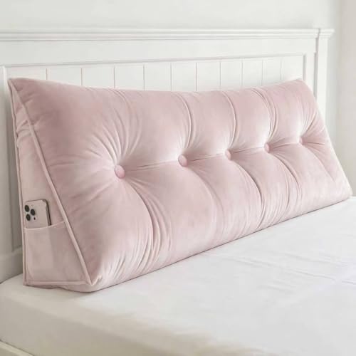 Triangle Wedge Pillow for Headboard