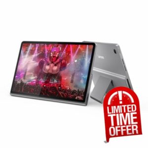 Lenovo Tab Plus - 2024 - Premium Entertainment Tablet - 8 JBL® Speakers - 11.5" 2K LCD Touch Display - 8GB Memory - 128GB Storage - MediaTek™ Helio G99 - Folio Case Included - Luna Grey