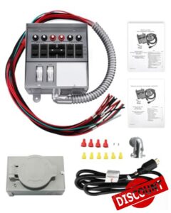 31410CRK 30 Amp 6-Circuit Pro/Tran Transfer Switch Kit for Portable Generators (7500 Watts)