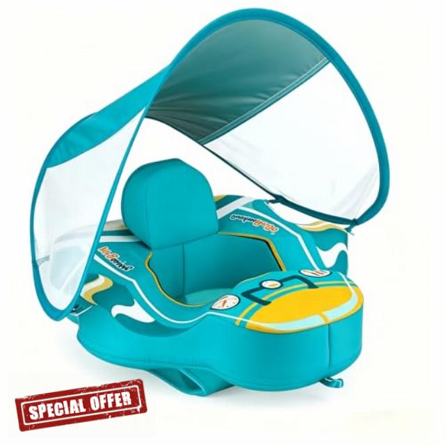 Baby Pool Float with Canopy