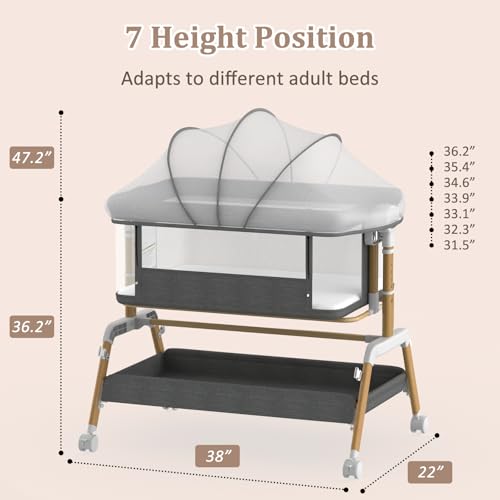 7-Level Height Adjustable