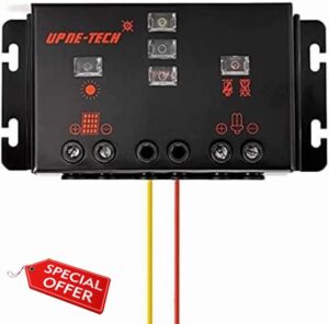 Solar Pump Controller LCB 15Amp DC Pump Controller Linear Current Booster 12V/24V Compatible 14-60V DC Input 15Amps Max Outpu