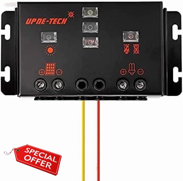 Solar Pump Controller LCB 15Amp DC Pump Controller Linear Current Booster 12V/24V Compatible 14-60V DC Input 15Amps Max Outpu