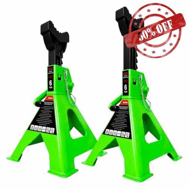 YATOINTO 6 Ton Jack Stands Heavy Duty (13