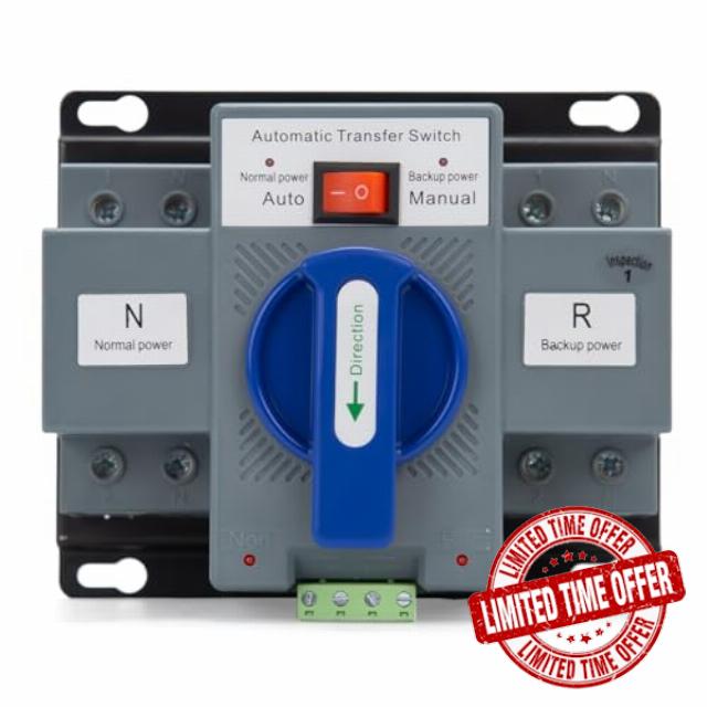 110V 63A 2P Automatic Transfer Switch
