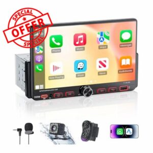 7“Single Din Radio with Apple CarPlay & Android Auto
