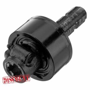 PTO Overrun Clutch 6 Spline 1-3/8" Quick Relese Over Running Coupler Replace 23639 31949 F1949 SP16660 Tractor Shaft Link Quick Connect Slip Coupler Compatible with John Deere Kubota