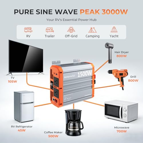 RV Inverter with Remote
