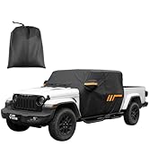 JOYTUTUS Cab Cover Compatible with Gladiator JT 2020-2024, Waterproof Gladiator Rain Cover Car Co...