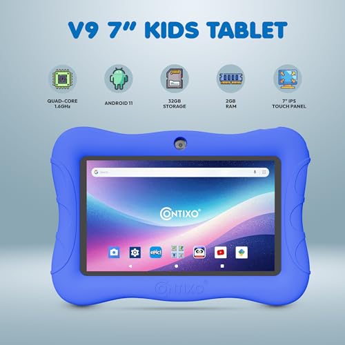 Android Tablet w/Exclusive 14+ Learning Games & Educational Apps