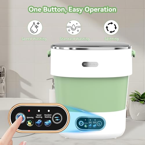 3 Cleaning Modes Small Compact Laundry Machine of Underwear