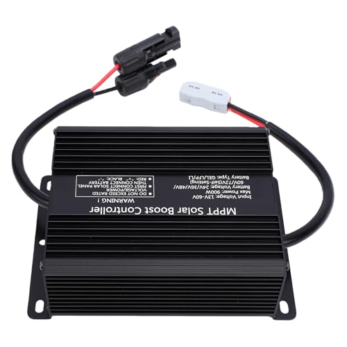 Solar Power Regulator with Auto Voltage Recognition Multi Protection for 24V 48V 60V 72V Panels Battery System (900w)