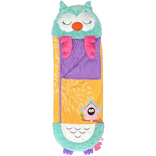 2-in-1: Plush Animal Opens to Sleeping Bag
