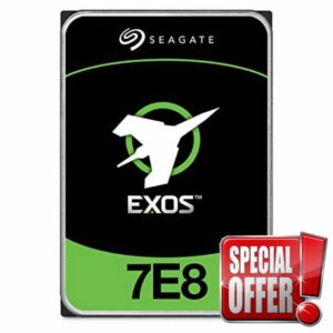 Seagate Exos 7E8 ST2000NM001A 2TB 7200RPM SATA 6.0Gb/s 256MB Cache 3.5 Inch Internal Enterprise Hard Drive (Renewed)