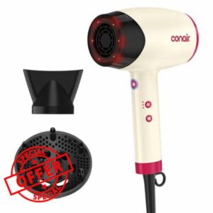 Infiniti PRO CONAIR LED Infrared Hair Dryer with Dual Ion Ceramic Technology