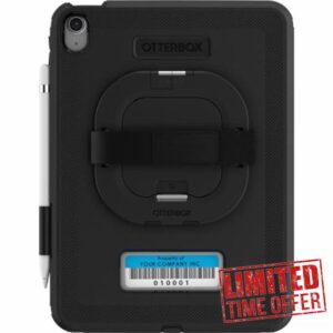 OtterBox Defender for Business W/Kickstand/HANDSTRAP for iPad (A16) & iPad 10th Gen V2 - Black