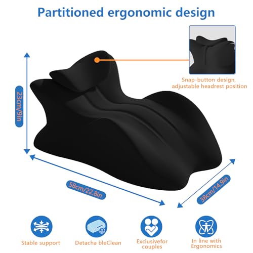 27° Angled Neck Support Pillow Back Support Cushion
