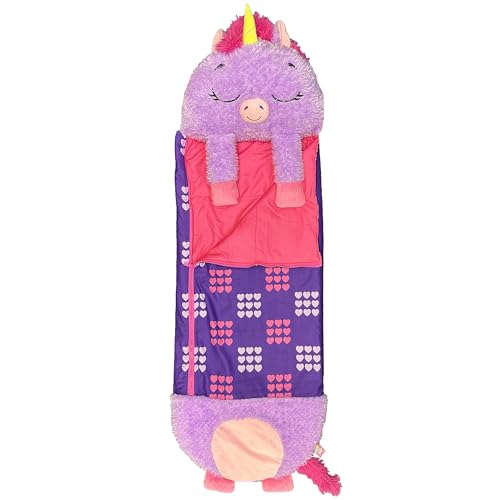 2-in-1: Plush Opens to Sleeping Bag