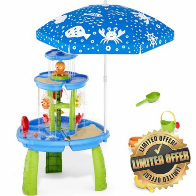 HYES Water Table for Toddlers 3-5