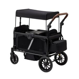 All-Terrain Push Pull Wagon with Side-Open Door & Seat Mode