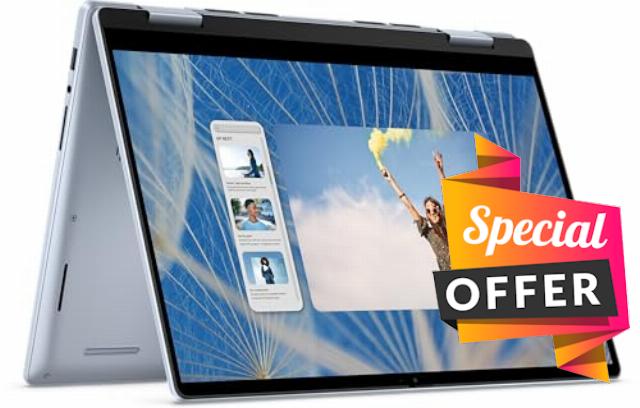 Dell 2024 Personal Laptop Inspiron 14 2-in-1 Intel Core 7 150U 10-Core Intel Graphics GB 64 GB DDR5 2 TB SSD 14" 1920 x 1200 60 Hz Win11 Pro Wi-Fi 6E Bluetooth 5.3 Touch Screen FP Reade