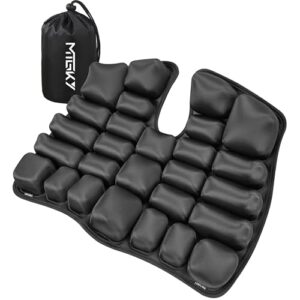 Airplane Seat Cushion-Inflatable Travel Cushion for Long Flights
