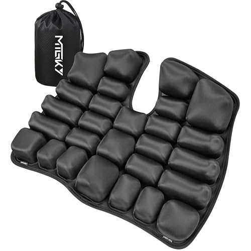 Airplane Seat Cushion-Inflatable Travel Cushion for Long Flights