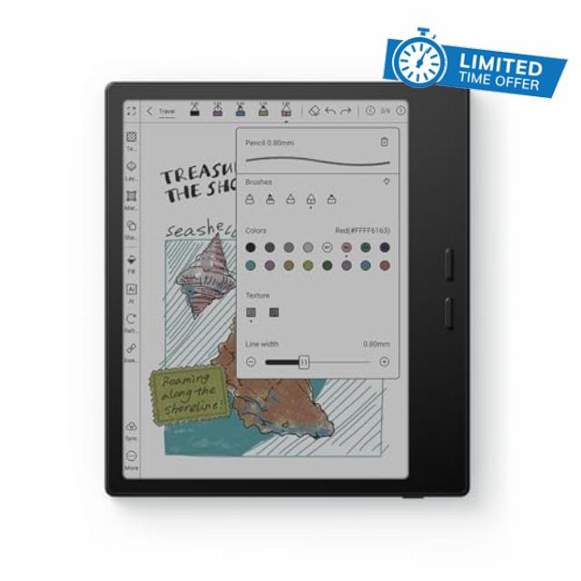 BOOX Tablet Go Color 7 Gen II E Ink Tablet Support Active Stylus InkSense (Black)