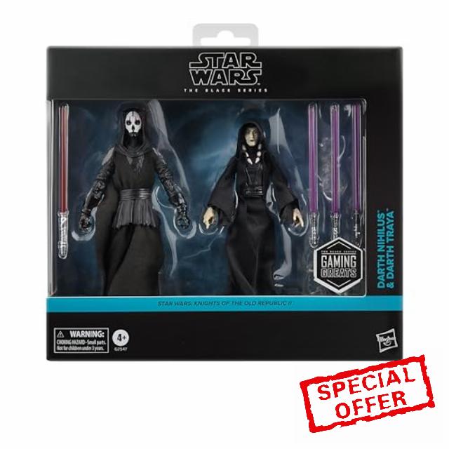 STAR WARS The Black Series Darth Nihilus & Darth Traya