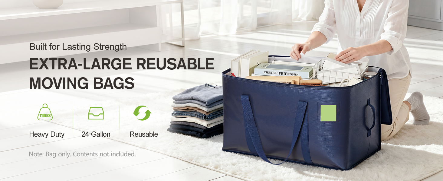 Extra Large Heavy Duty Moving Bags
