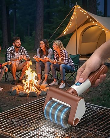 automatic grill brush