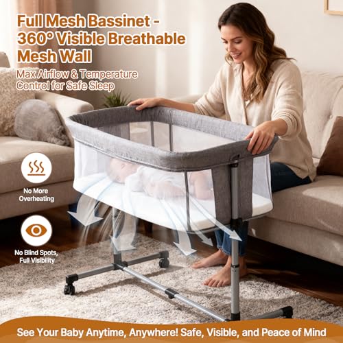 Stable and Secure Bassinets for Newborn Infant