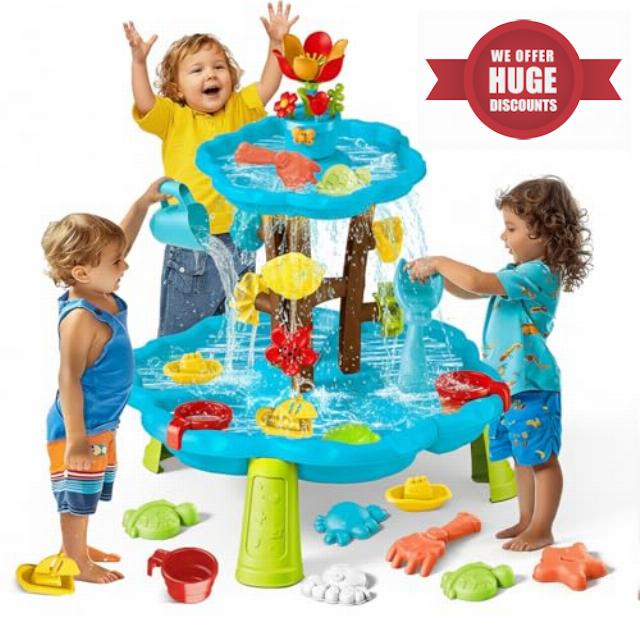 Blossom Sand and Water Table for Toddlers 3-8
