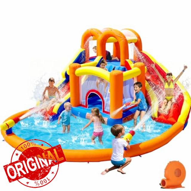 HuaKastro [Upgraded Version] Bounce House Water Slide Combo for Big Kids 8-12