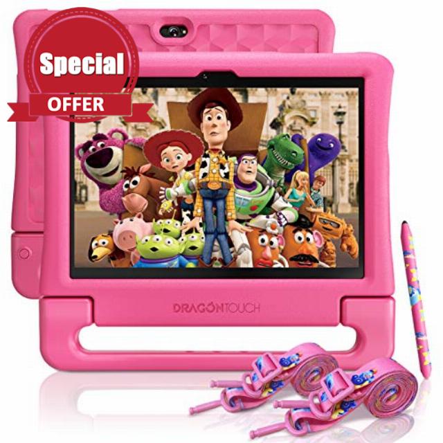 Kids Tablet 10 inch IPS HD Display Android Tablets with 32GB Storage