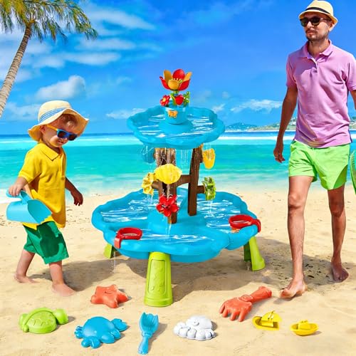 Summer Beach Activity Table for Boys Girls Age 3+
