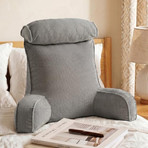 Back Pillow with Shredded Memory Foam for Sitting Posture