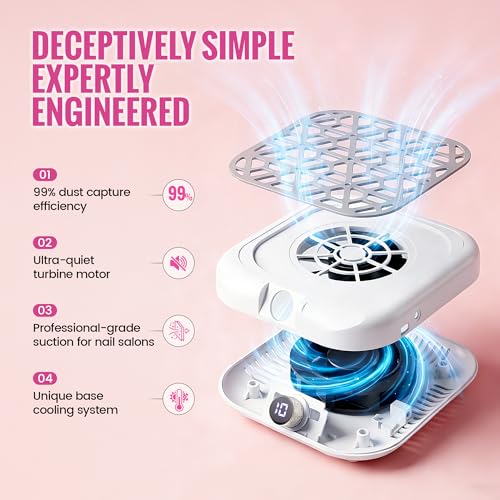 Acrylic Nail Tools with 30 Disposable Filter Papers